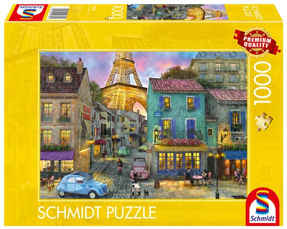 Schmidt The streets of Paris 1000 darabos kirakó
