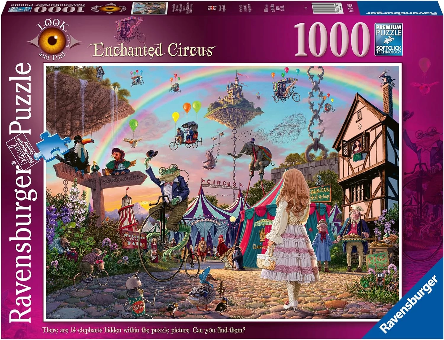 Ravensburger The Enchanted Circus 1000 darabos kirakó
