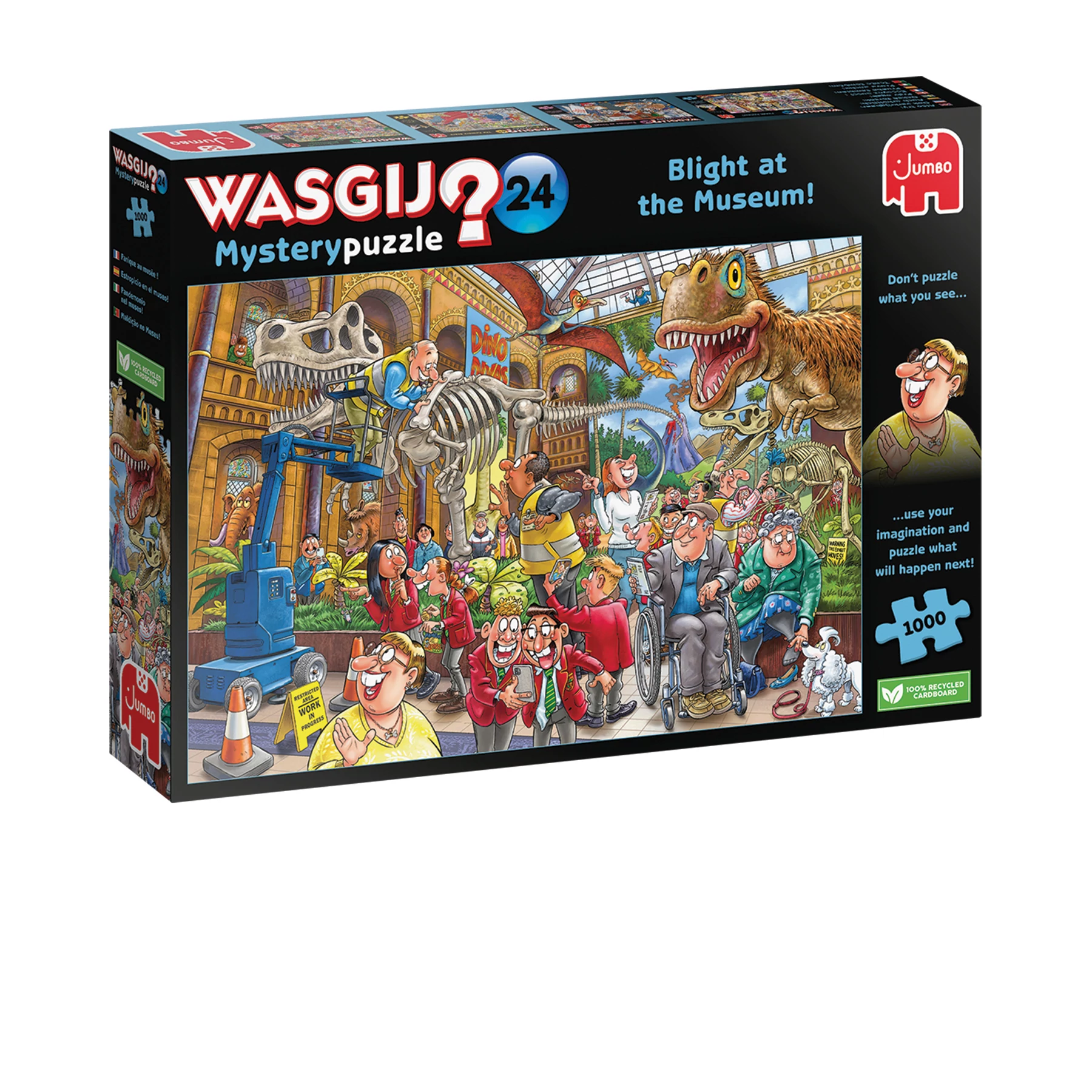 Jumbo WASGIJ Mystery 24 Blight at the museum! 1000 darabos kirakó