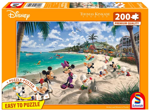 Schmidt Kinkade Disney Mickey and Minnie in Florida 200 darabos kirakó