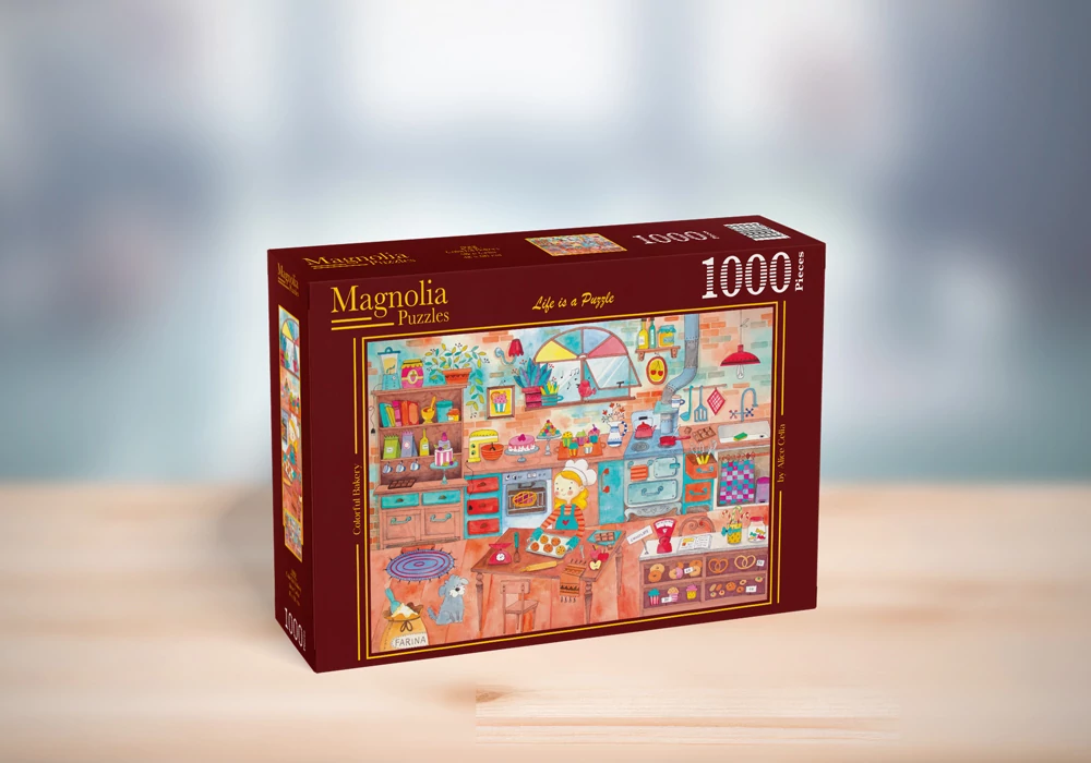Magnolia Colorful Bakery 1000 darabos kirakó