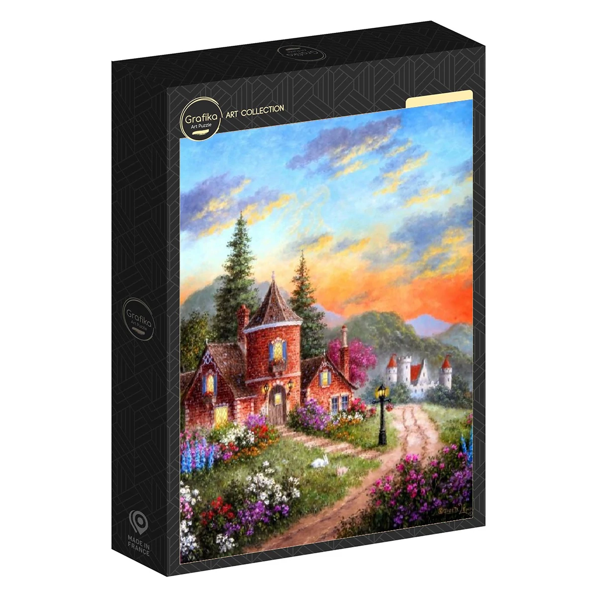 Grafika Dennis Lewan - Castle Ridge Manor 1000 darabos kirakó