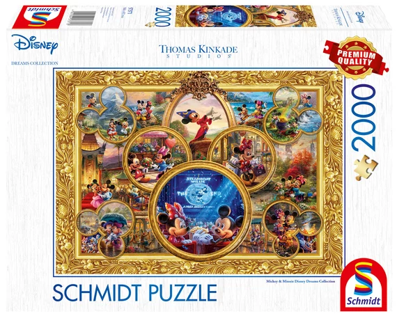 Schmidt Mickey & Minnie Disney Dreams Collection 2000 darabos kirakó