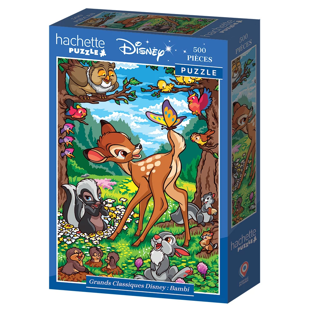 Hachette Grands Classiques Disney : Bambi 500 darabos kirakó