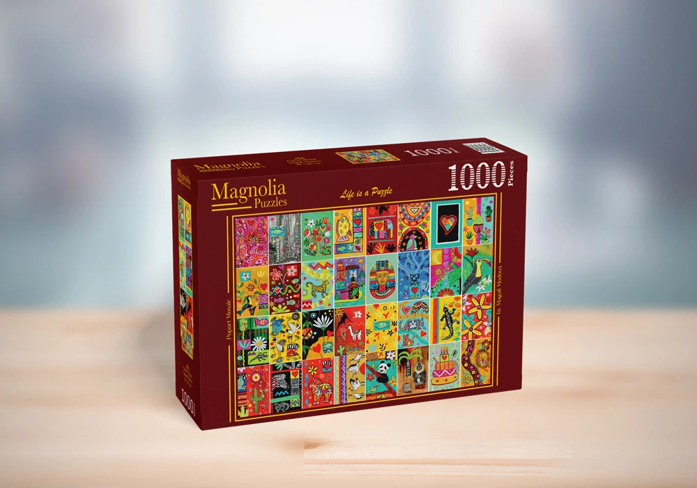 Magnolia Popart Mosaic 1000 darabos kirakó