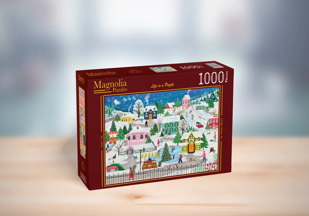 Magnolia Snow City 1000 darabos kirakó