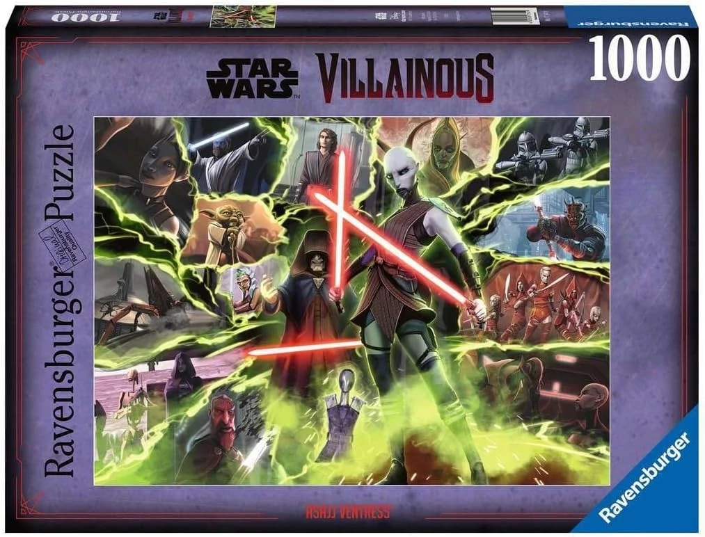 Ravensburger Star Wars Villainous: Asajj Ventress 1000 darabos kirakó