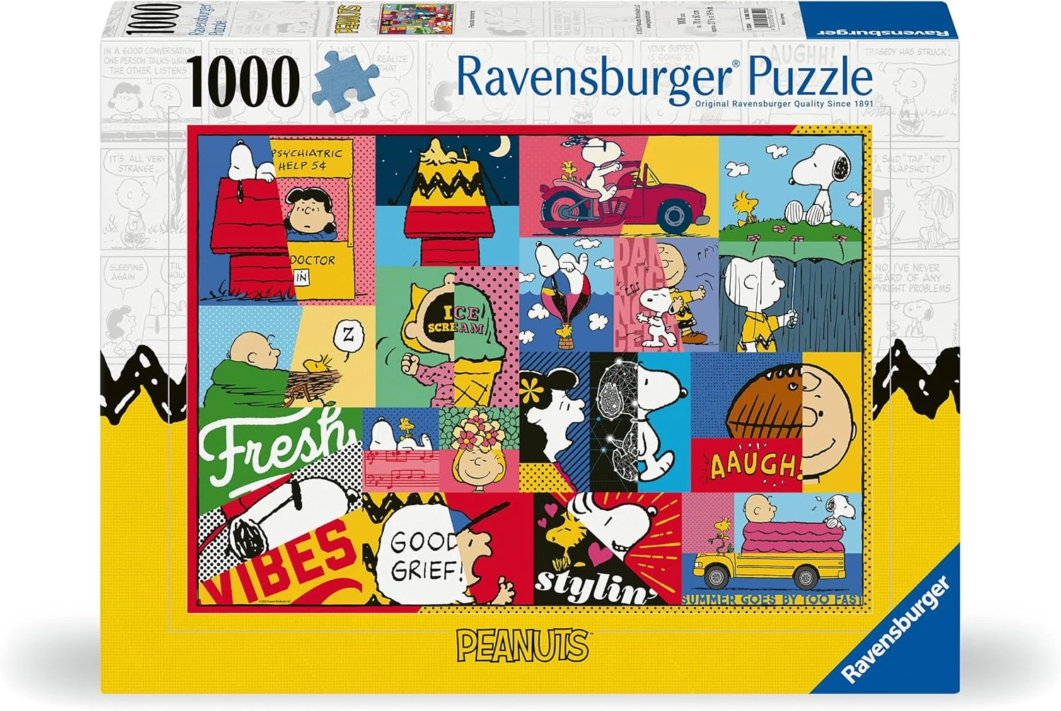 Ravensburger Snoopy 1000 darabos kirakó