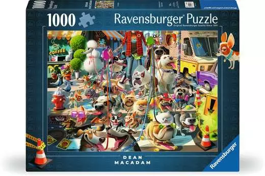 Ravensburger MacAdam: The Dog Walker 1000 darabos kirakó