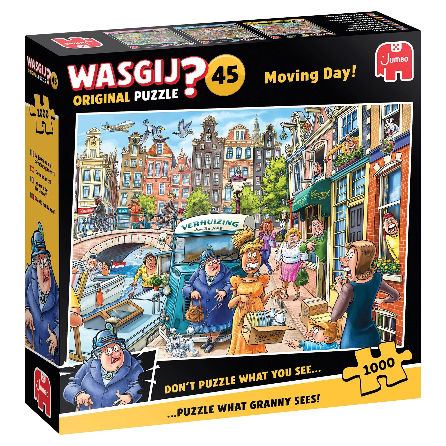 Jumbo Wasgij Original 45 - Moving Day! 1000 darabos kirakó