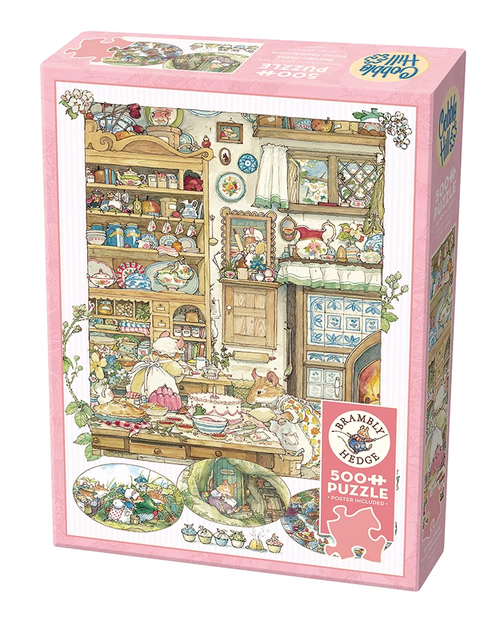 Cobble Hill Brambly Hedge Picnic Preparations 500 darabos kirakó