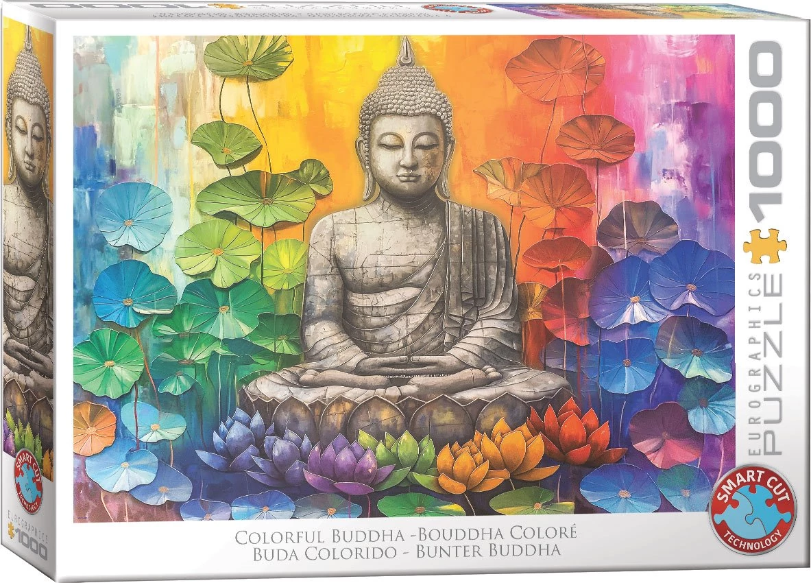 Eurographics Colorful Buddha 1000 darabos kirakó