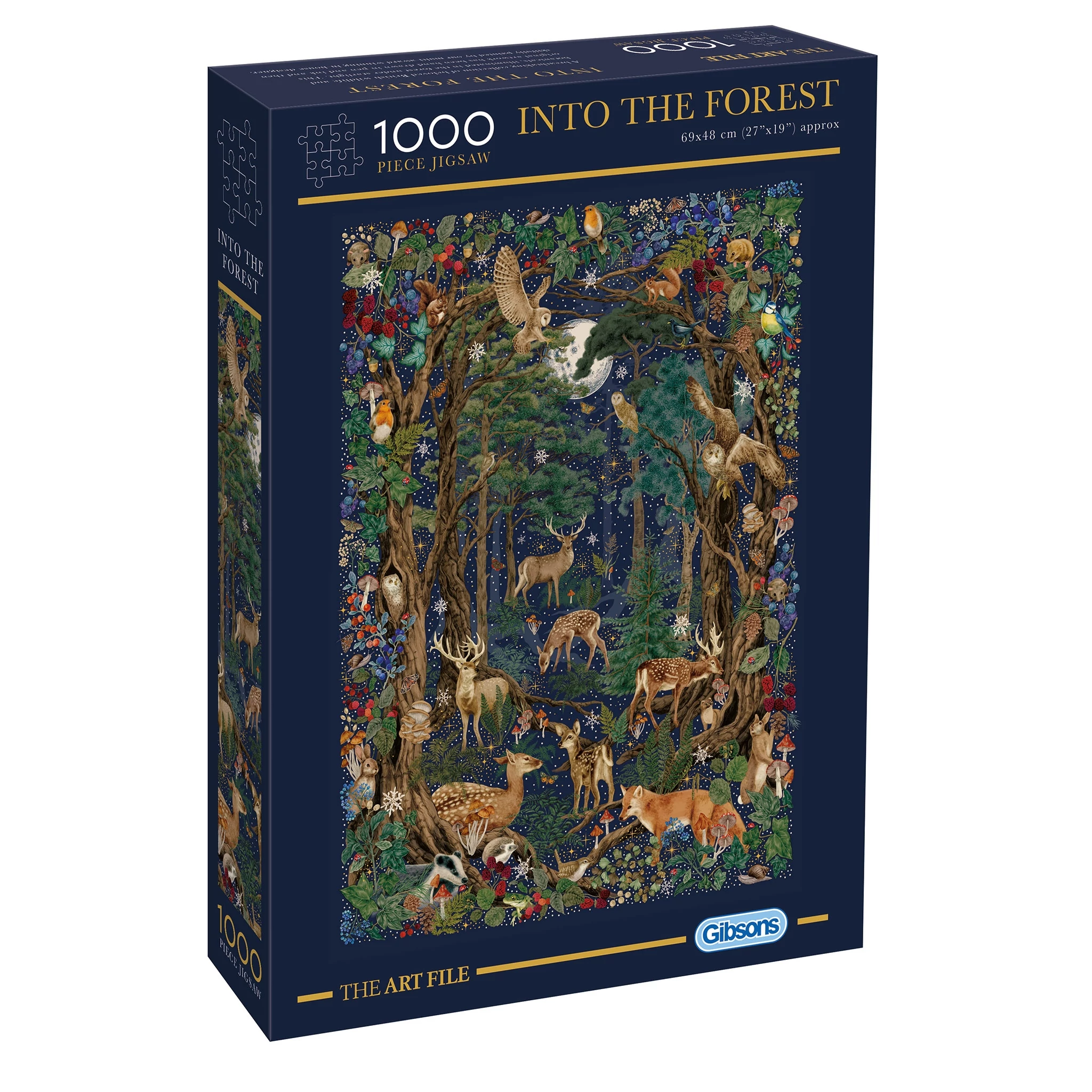 Gibsons The Art File: Into the Forest 1000 darabos kirakó