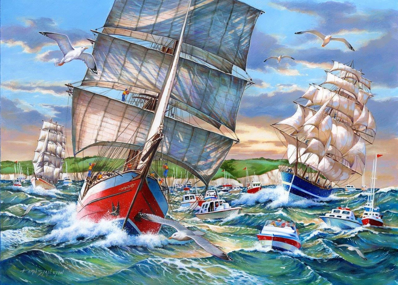HOP Tall Ships 1000 darabos kirakó