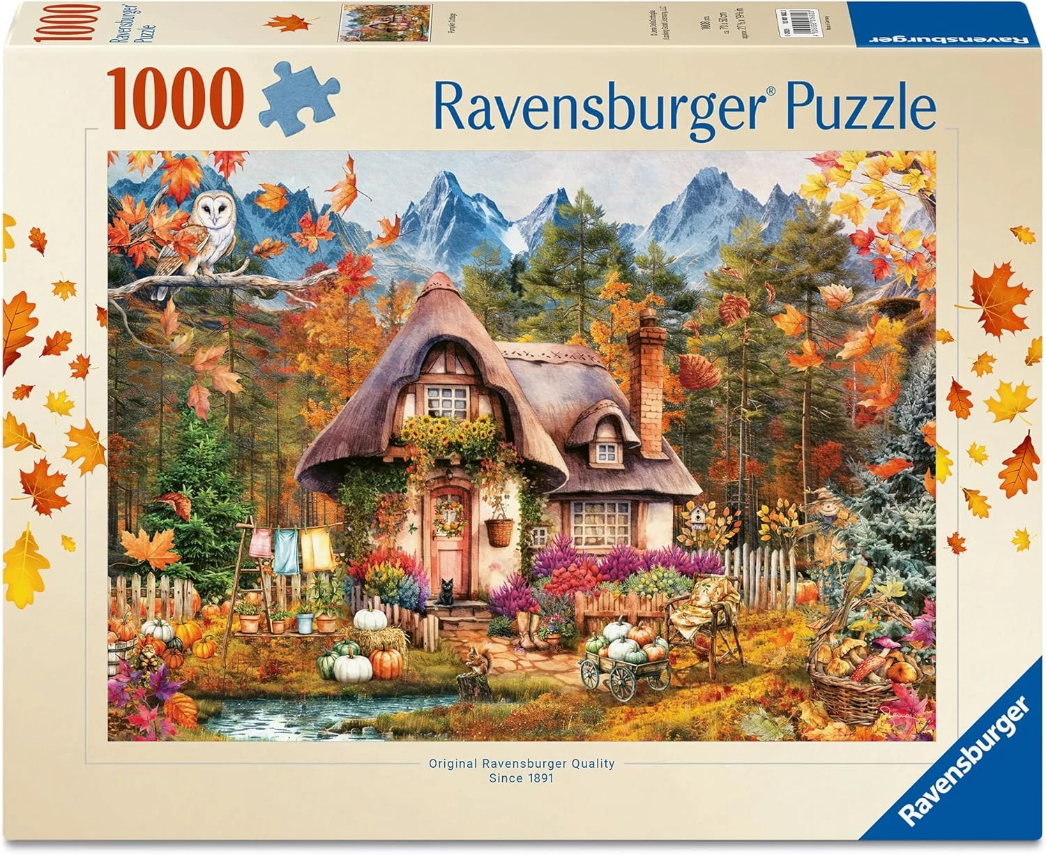 Ravensburger Pumpkin Cottage 1000 darabos kirakó